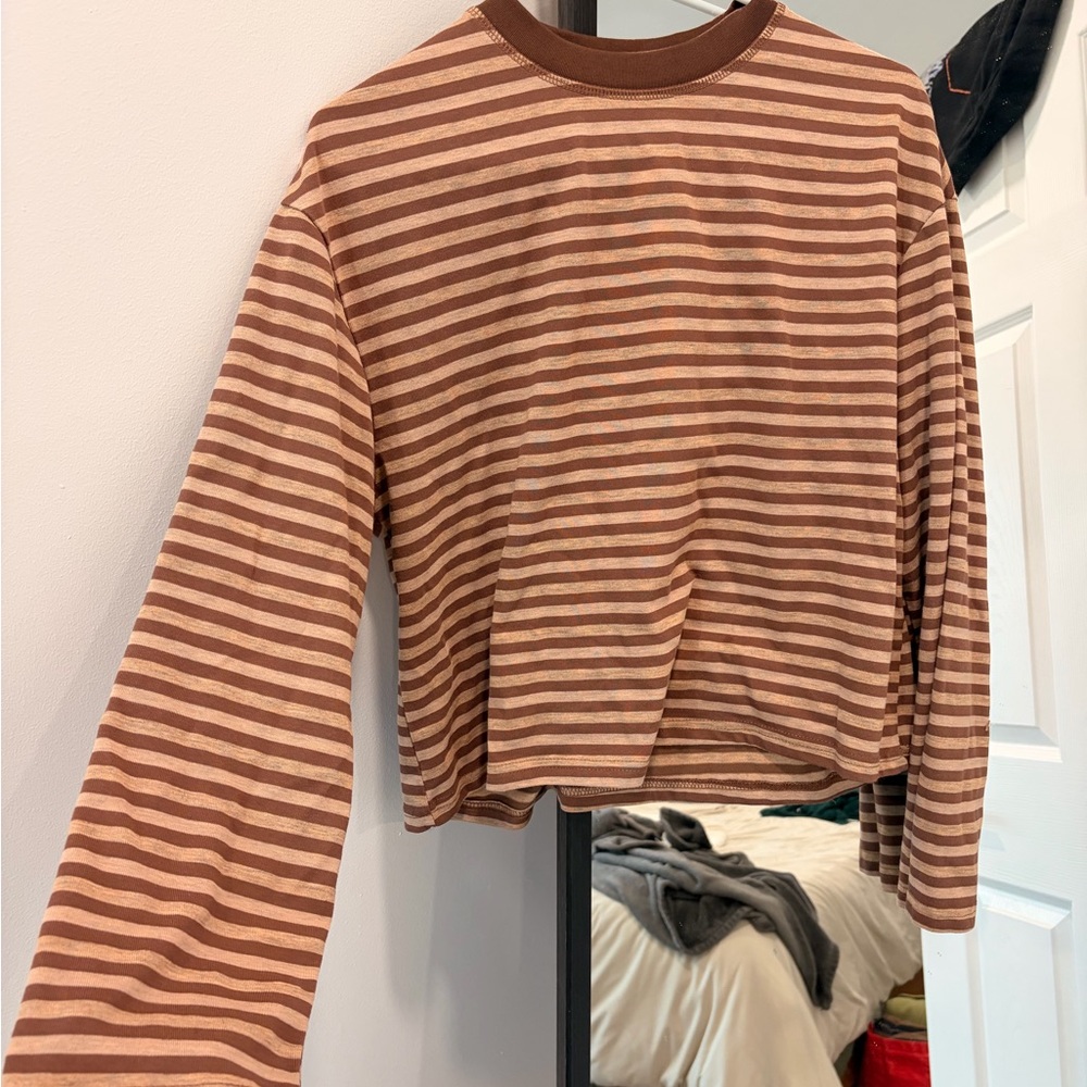 Boxy stripped long sleeve